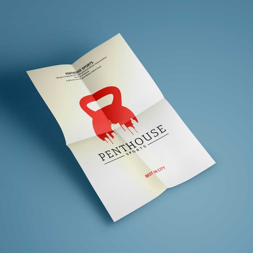 Kettlebell logo with the title 'Logo for fitness '