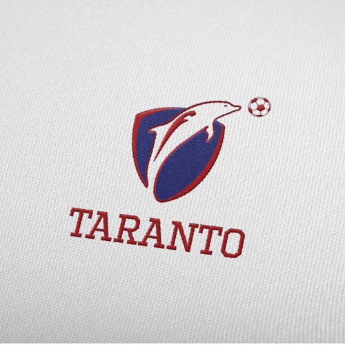Dolphin design with the title 'Taranto'