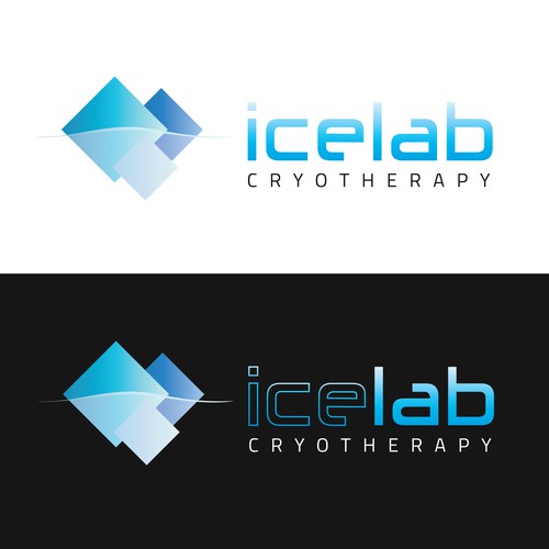 Cryotherapy logo with the title 'Cryotherapy Logo'