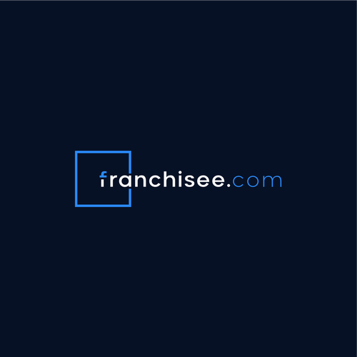 Letter f design logo with the title 'Franchisee.com'