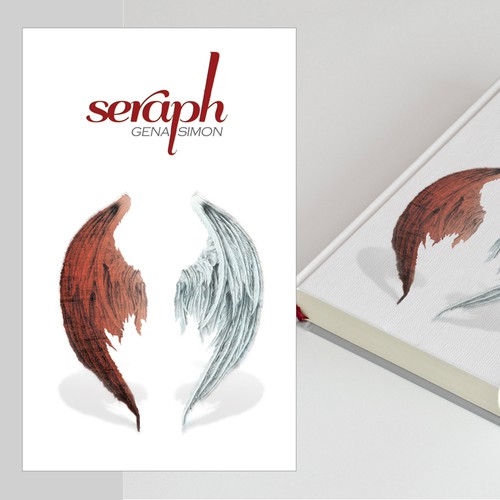 Adult design with the title 'Create a cover design for a the hottest new young adult novel!'