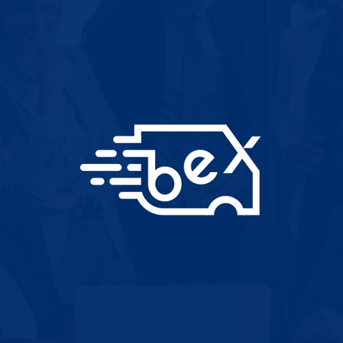 Logistics logo with the title 'bex'