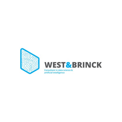 Consultant logo with the title 'Logo design for West&Brink'