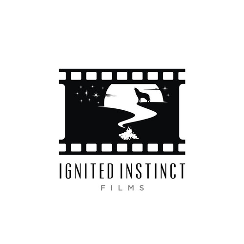 Production design with the title 'Movie and Wolf logo'