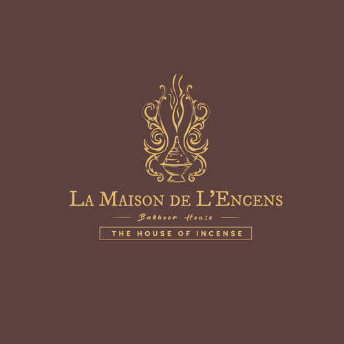 Taupe logo with the title 'Logo design'