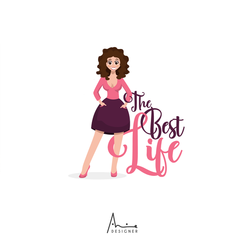 Woman logo with the title 'Confident woman'