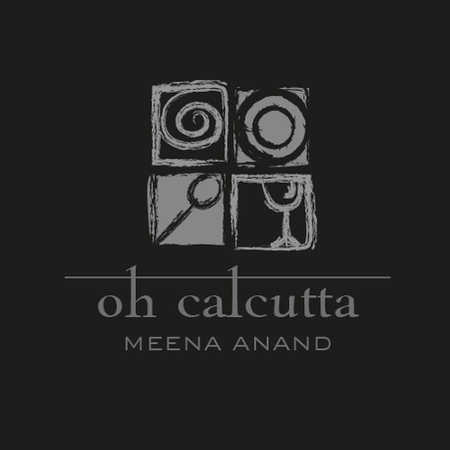 Restaurant logo with the title 'Oh Calcutta'