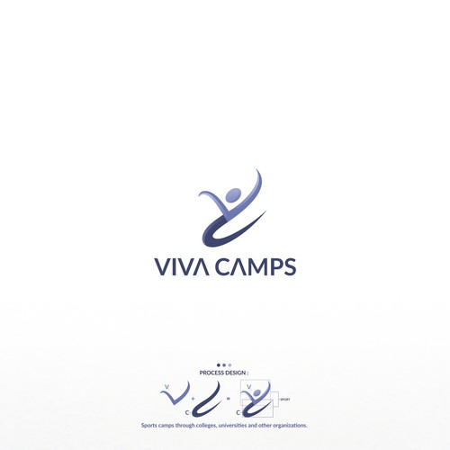 Philosophy logo with the title 'Viva Camps'