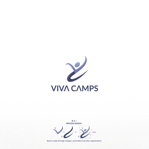Philosophy design with the title 'Viva Camps'