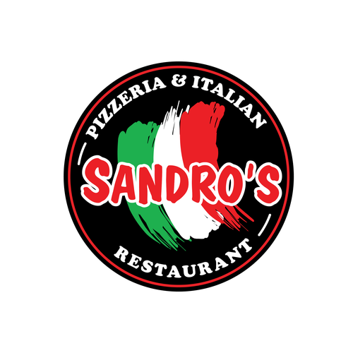 Italian cuisine logo with the title 'Pizzeria & Restaurant Logo '