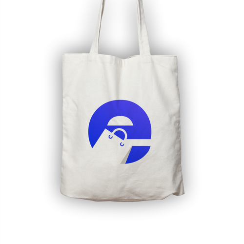 Shopping logo with the title 'Ecom '