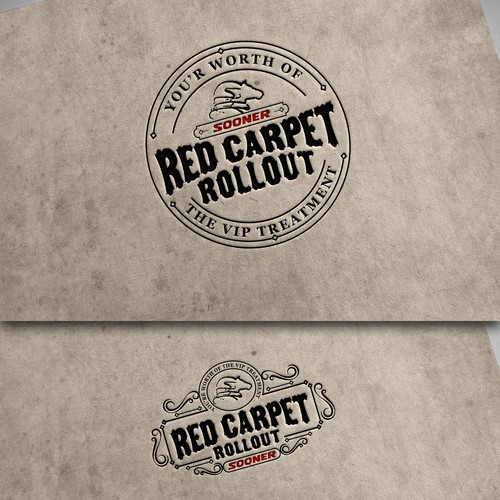 Round logo with the title 'Red Carpet Rollout'