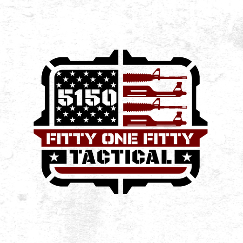 USA flag design with the title 'Fitty One Fitty Tactical 5150'