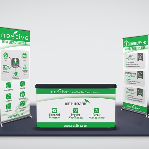 Cleaning design with the title 'Business banner'