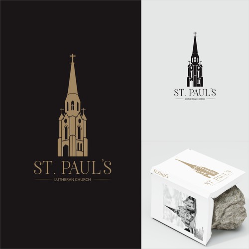 Catholic logo with the title 'St.paul's'