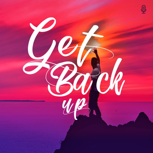 Calligraphy artwork with the title 'Podcast cover'