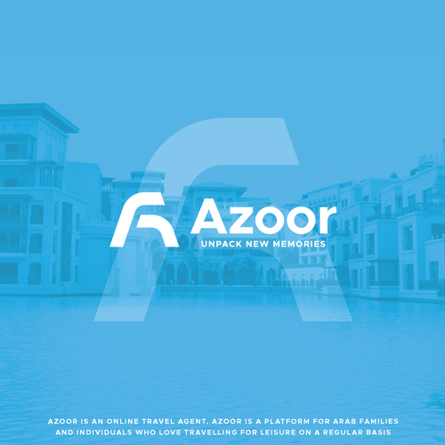 Timeless brand with the title 'Online travel agency logo'