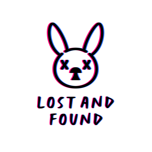 Bunny design with the title 'LOST AND FOUND'