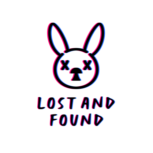 High design with the title 'LOST AND FOUND'