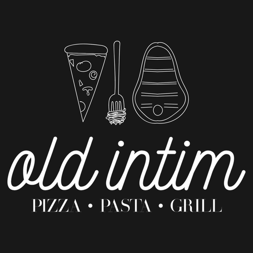 Pasta logo with the title 'Restaurant logo'