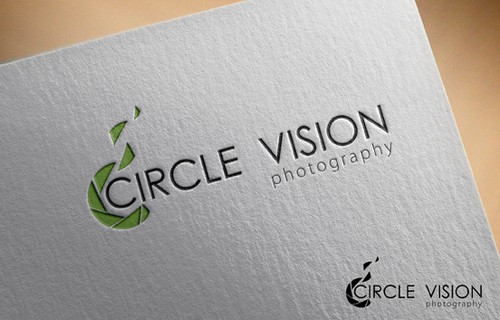 Vision logo with the title 'Think you're the best? Create  a bad ass logo for Circle Visions!'