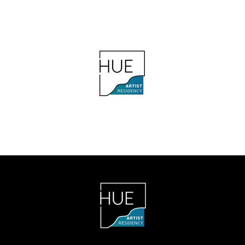 Crisp logo with the title 'HUE Artist Residency'
