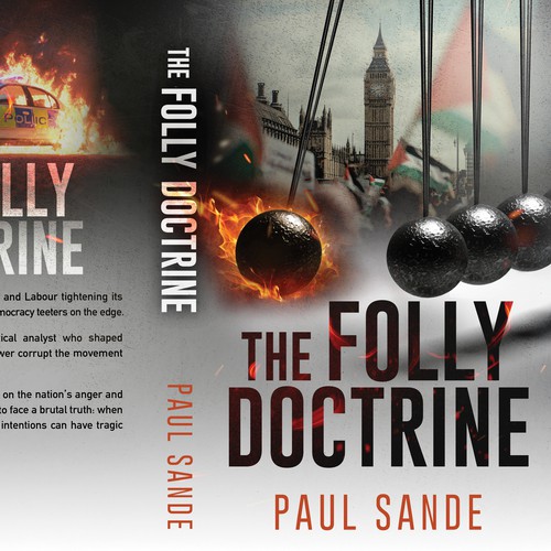Book cover with the title 'The Folly Doctrine'