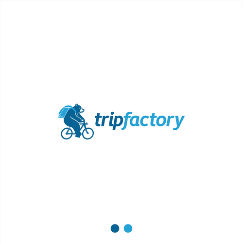 Traveling design with the title 'Logo for Trip Factory'