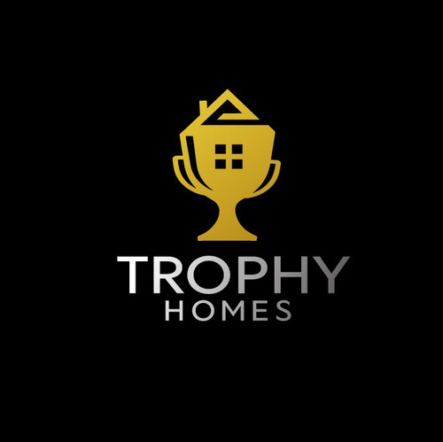 Trophy design with the title 'Tropy homes'