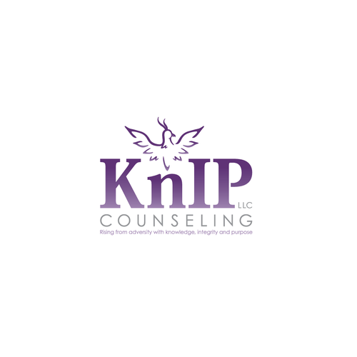 Integrity design with the title 'Logo and website for a counseling practice'