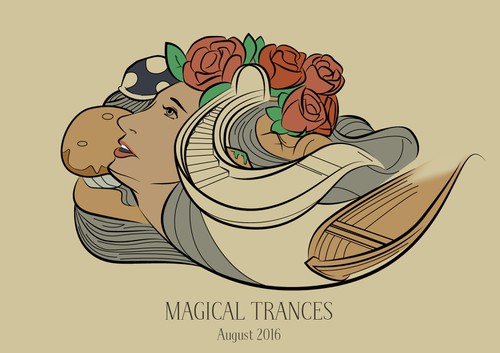 Lady design with the title 'Design for Magical Trances'