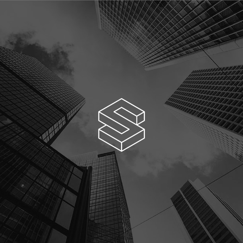 Geometric logo with the title 'SenzonSearch'