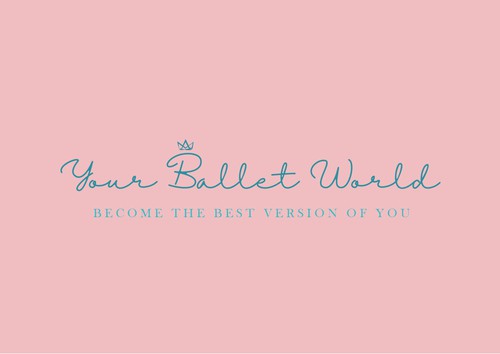 Ballet logo with the title 'Logo for "Your Ballet World"'