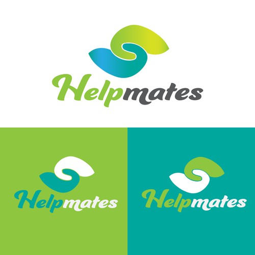 Recruitment logo with the title 'Friendly and Modern Logo'