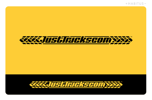 Dealership design with the title 'Logo for JustTruck'