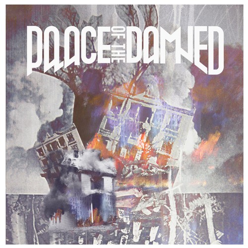 Collage artwork with the title 'METAL BAND Album Cover'