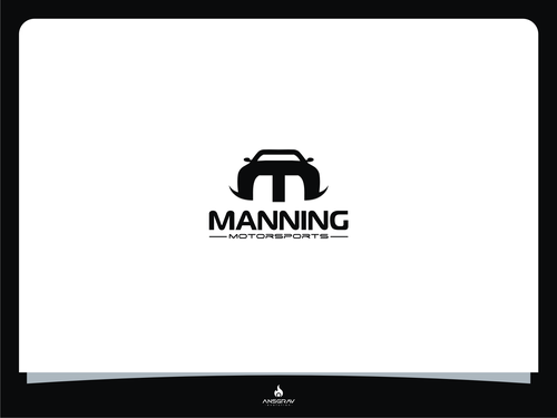 Motorsport logo with the title 'Help Manning Motorsports or M&M with a new logo'