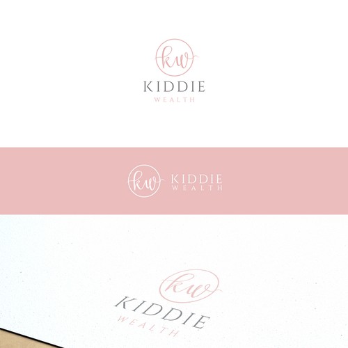 Font brand with the title 'KW '