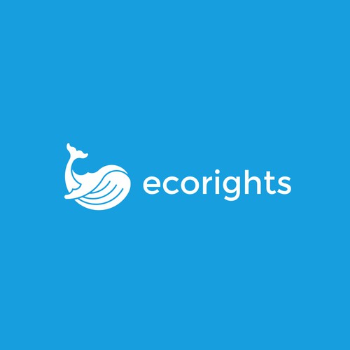 Whale design with the title 'ecorights/whale'