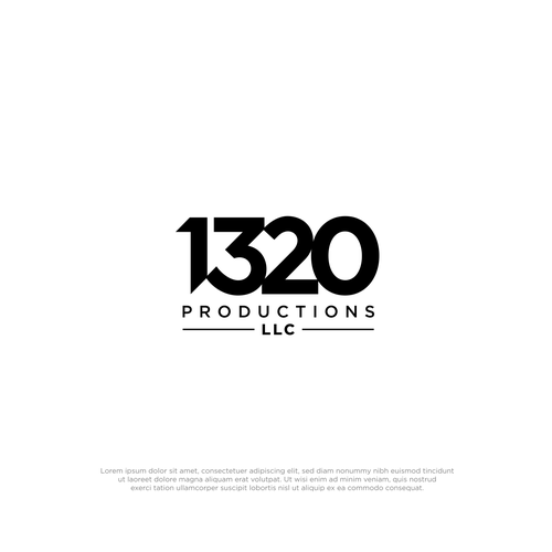 Number logo with the title 'Logo for 1320 Productions, LLC'