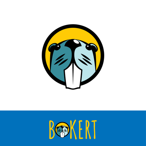 Beaver logo with the title 'Logo concept'