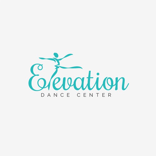 Dance logo with the title 'Dance Center Logo'