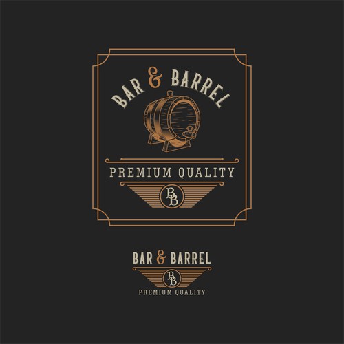 Universal design with the title 'BAR & BARREL'