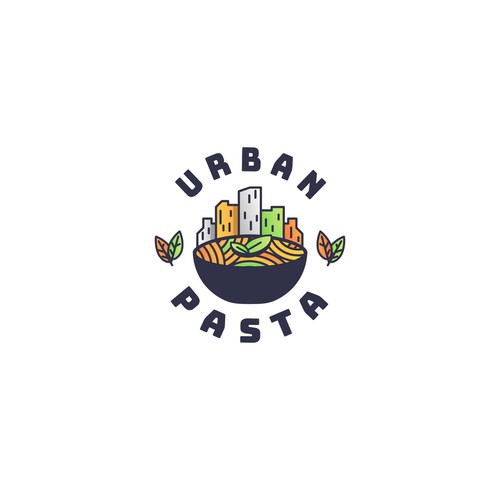 Pasta logo with the title 'Logo for Restaurants '