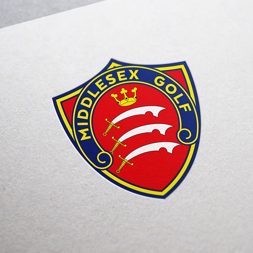 Club logo with the title 'Logo update for golf club.'