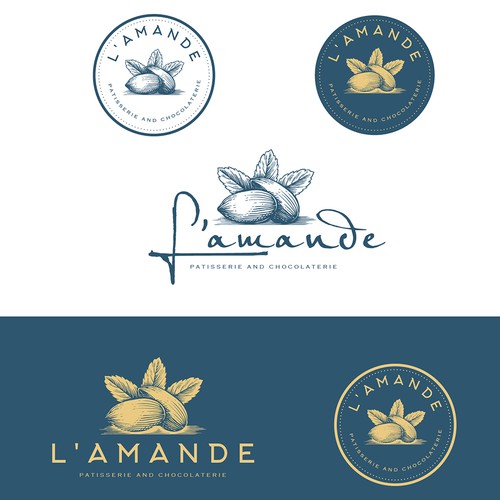 Juice design with the title 'LAMANDE LOGO PROPOSAL'