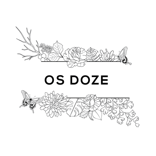 Fragrance logo with the title 'Os Doze'