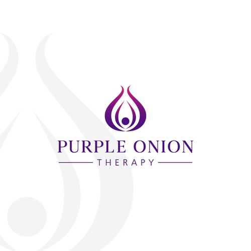 purple logo design