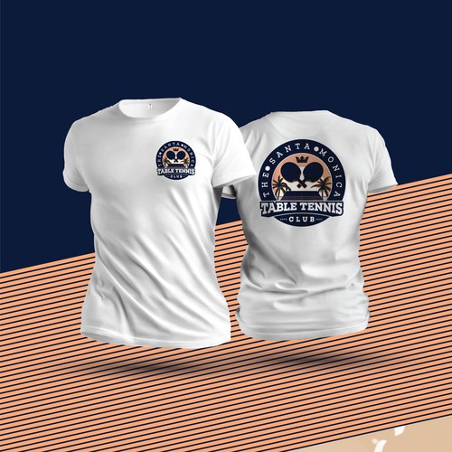 Sunset logo with the title 'Sports logo'