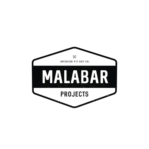 Rustic brand with the title 'RUSTIC VINTAGE LOOK AND FEEL FOR MALABAR PROJECTS, INTERIOR FIT OUT COMPANY'